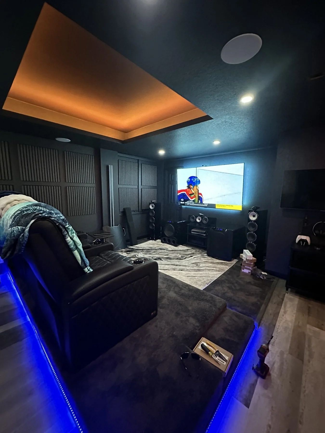 Basement finishing denver lounge