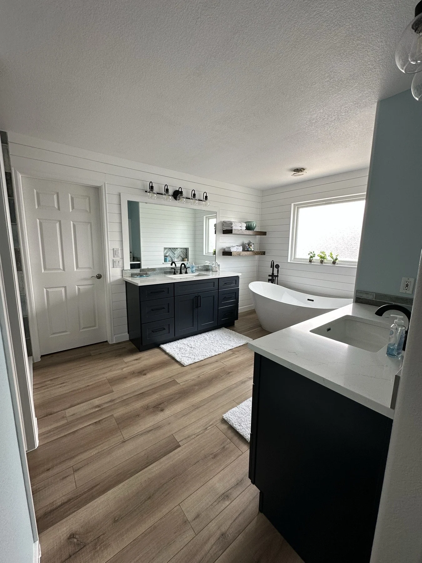 Bathroom remodel denver modern vanity