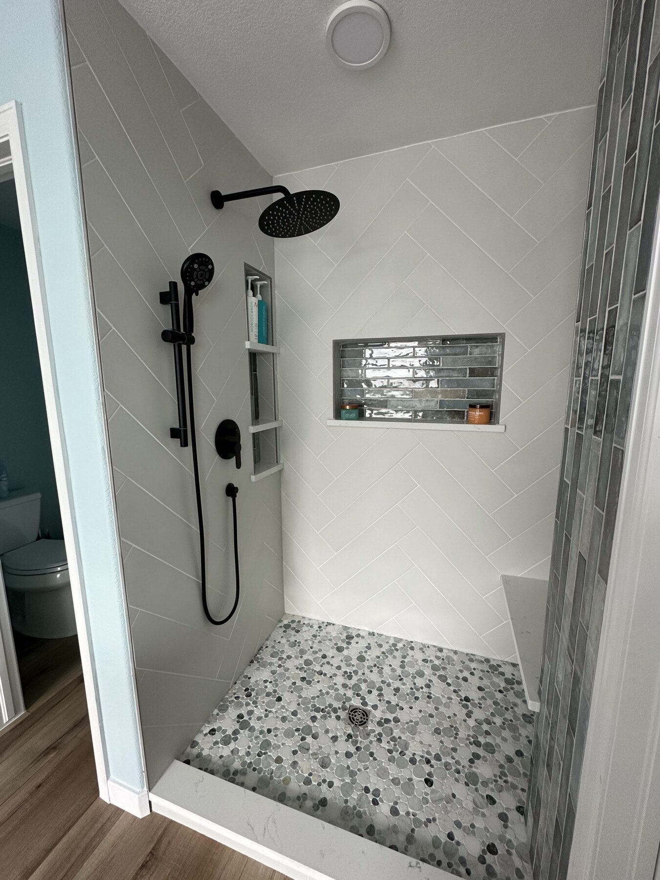 Bathroom remodel denver walk in shower