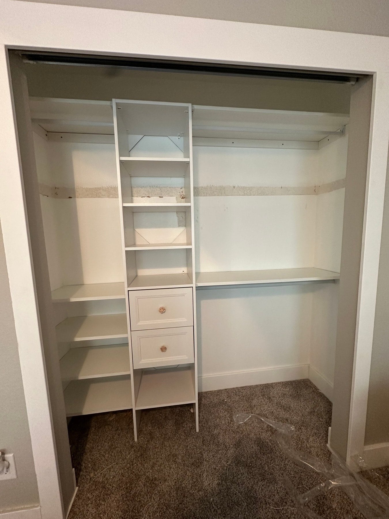 Custom built ins denver shelving