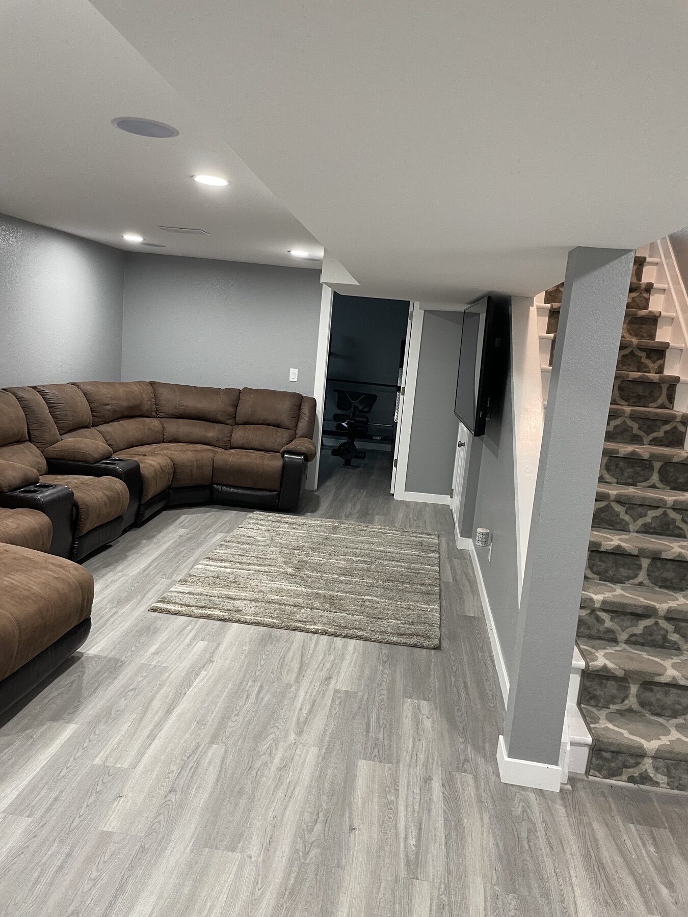 Interior painting denver accent wall